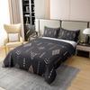 100% Organic Cotton Bull Skull Duvet Cover Queen Boho Bedding Set Ethnic Horns Bohemian Comforter Cover Brown Tribal Symbol Mysterious Aztec Bedroom Decor Abstract Geometric Quilt Cover For Men Boys view 3