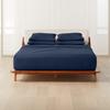 1000-Thread-Count, 100% Egyptian Cotton, 7-PC Sheet Set |2 Fitted, 1 Flat, 4 Pillowcases| 1000TC Long Staple Egyptian Cotton, Fits 18" Deep Pockets - Split King Size, Mediterranean Blue Color view 2