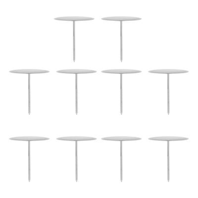 Housoutil 2sets Flower Nail Bases Cake Decor Flower Making Tools Baking Supplies Kitchen Core 10pcs*2