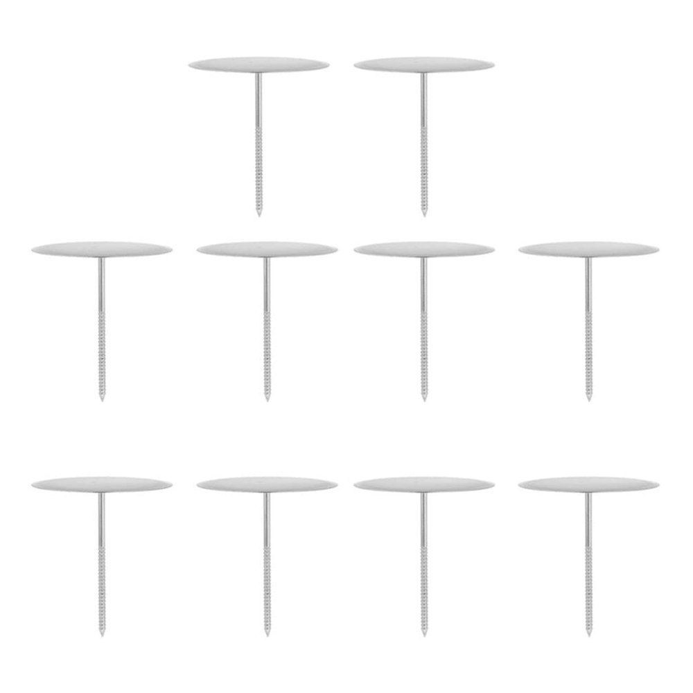 Housoutil 2sets Flower Nail Bases Cake Decor Flower Making Tools Baking Supplies Kitchen Core 10pcs*2