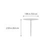 Housoutil 2sets Flower Nail Bases Cake Decor Flower Making Tools Baking Supplies Kitchen Core 10pcs*2 view 2