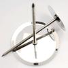 Housoutil 2sets Flower Nail Bases Cake Decor Flower Making Tools Baking Supplies Kitchen Core 10pcs*2 view 3