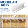 Fulton Woodworking Tools Bar/Parallel Clamp Modular Clamp Rack Easy and Quick to Align Pre-Drilled 16 inch on Center 3 Pack view 3