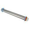 17 Inch Stainless Steel Rolling Pin Adjustable Roller Pin with Silicone Baking Mat 4 Removable Thickness Rings for Baking Dough Pizza, Pie Pastries Pasta and Cookies view 1