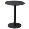 Matte Finish Round Sofa Side Table, Metal Iron End Table for Office, Bedside Tables, Living Room Tables, Coffee Nightstand Furniture (Color : Black, Size : Dia 48cm(18.8")) view 1