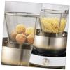 2Pcs Stainless Steel Fry Baskets with Handles Kitchen Chicken Frying Baskets Wire Mesh Strainer for Deep Frying and French Fries view 4