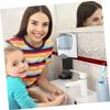Cabilock 2pcs Automatic Soap Dispenser Drip Tray Plastic Holder for Kitchen Bathroom Office Use Easy to Clean and Install Fit view 4