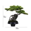 Artificial Trees Artificial Bonsai Welcome Songya Baigen Bouldering Bonsai Ornaments Porch Hotel Welcome Green Plants Ornaments Office Decoration Simulated Pine view 2