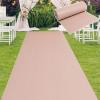 Aisle Runner for Weddings 2mm Thick Champagne Runway Rug Non-Slip Bridal Runner Carpet Roll for Party Birthday Celebration Event Lawn Outdoor Hallway Carpet (Size : 1.5x25m) view 1
