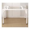 FIONEL PC Desk Foldable PC Table Simple Dining Table Home Bedroom Desk Simple and Modern Student Writing Desk Rent A Small Table Fashion Art PC Table Office Desks (Color : 05, Size : 80 * 40 * 74cm) view 3