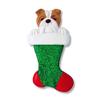 3D Bulldog Stocking Christmas Ornament 2025 - Personalized Bulldog Stocking Ornaments for Christmas Tree Puppy Treat Custom Dog Ornaments for Xmas Tree Unique Xmas Gifts for Dogs Gifts for Dog Lovers view 3