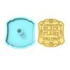 Sanderson Sister Black Flame Candle Company Cookie Cutter & Stamp #1 (3.5 in. Tall X 3.20 in. Wide) view 2