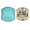 Sanderson Sister Black Flame Candle Company Cookie Cutter & Stamp #1 (3.5 in. Tall X 3.20 in. Wide) view 3