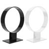 Beaupretty 2pcs Acrylic Headband Holder Stand Decorative Hairband Organizer for Dressing Table Display Racks for Hair Accessories Keeps Hairbands Tidy Scratch view 2