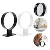 Beaupretty 2pcs Acrylic Headband Holder Stand Decorative Hairband Organizer for Dressing Table Display Racks for Hair Accessories Keeps Hairbands Tidy Scratch view 4
