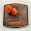 Personalized Cutting Board, Engraved Cutting Board, Love Bird Gift, Couples Gift, Wedding Gift, Engagement Gift, Anniversary Gift, 058 (Cherry, Handle 16" x 10.5") view 2