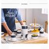 TEMKIN Beautiful Coffee Mug Set Coffee Cup and Saucer 6-Piece Tea Set 6.8 Oz Coffee Cup 33.8 Oz Teapot Ceramic Coffee Cup Espresso Mugs Cups view 4