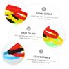 NUOBESTY 50pcs Changin Neon Night Running Bracelet Bulk Luminous Decorative Bracelets for Boys and Girls view 2