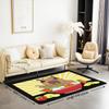 Capybara Area Rug 5x7 Kids Kawaii Animal Living Room Rugs for Boys Girls Ramen Food Theme Decorative Carpet Cartoon Indoor Floor Mat Cute Accent Rug view 2