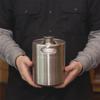 1pcs Stainless Steel 2L 3.6L 4L 5L Mini Keg Beer Growler Food Grade Beer Keg Steel Best Choice For Home Brewing Keg (Size : 2L 13.5x17.5cm) view 4
