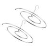 Alipis Dryer Rack Spiral Sheet Dryer Hanger Quilt Blanket Drying Rack Metal Spiral Hanger 360 Rotatable Hook for Easy Use view 1