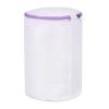 uxcell Shoes Washing Bag, 7.9 x 11.8 Inch Cylinder Mesh Laundry Bags for Washing Machine Wash Sneakers, Slippers, Delicate, Underwear, White/Purple view 1