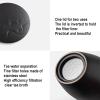 Travel Tea Set, Chinese Tea Pot Cup Set Handmade Portable Travel Kungfu Tea Sets Travel Ceramic Tea Set Portable All In One Storage Box (Color : Black) view 3