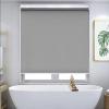 100% blackout shades,thermal insulation roller blinds for windows,privacy protection roll up shades,waterproof/UV protection,pull-down cordless curtain,(90*200cm,light grey),WH-55180cm/21.7*71in view 4