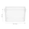 Hemoton Tea Bag Organizer Case Transparent Acrylic Storage Box for Sugar and Tea Bags Compact and Multi-functional Holder for Kitchen Office Use view 2