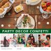 1pack Decorative Confetti for Engagement and Bridal Shower Table Settings Eucalyptus Scatter for Party and Celebration Decorations view 3