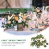 1pack Decorative Confetti for Engagement and Bridal Shower Table Settings Eucalyptus Scatter for Party and Celebration Decorations view 4