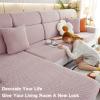 Dosurgorn Magic Sofa Covers, Magic Sofa Covers, 2023 New Wear-Resistant Universal Stretch Magic Sofa Cover (Gentleman Gray,Pillow Cover) view 2