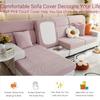 Dosurgorn Magic Sofa Covers, Magic Sofa Covers, 2023 New Wear-Resistant Universal Stretch Magic Sofa Cover (Gentleman Gray,Pillow Cover) view 4