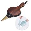 Large Fireplace Bellow, 15.7 X 7.1 Manual Air Blower Fire Bellow Tool with Hanging Strap and Small Broom Set, Outdoor Cooking Wooden Barbecue Fire Blower for Fire Pit, Wood Stove, BBQ view 1