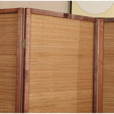Room Separation Screen 8 7 6 5 4 3 Panel Bamboo Indoor Divider, Privacy Wall Freestanding Barrier for Restaurant Teahouse, Chinese Japanese Accents, 4.9 5.5 5.9 Feet Tall ( Size : 170x40cm/67"x15"-8 P