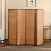 Room Separation Screen 8 7 6 5 4 3 Panel Bamboo Indoor Divider, Privacy Wall Freestanding Barrier for Restaurant Teahouse, Chinese Japanese Accents, 4.9 5.5 5.9 Feet Tall ( Size : 170x40cm/67"x15"-8 P view 2