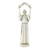 Avalon Gallery Outdoor Sculptures Saint Francis of Assisi Inspirational Stone Resin Garden Statue, 25.5-Inch, with Dove view 1