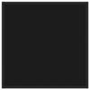 WEMYUFURN Coffee Table Black with Black Glass 23.6"x23.6"x13.8", End Tables, Living Table, Center Tables for Living Room, Living Room Furniture for Office, Lounge, Cafe, Study, Bedroom view 4