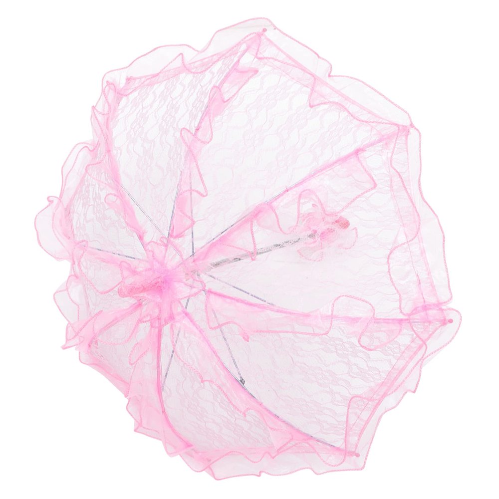 ARTIBETTER Lace Parasol Umbrella for Wedding Decorations Bridal Photo Prop Lightweight and Portable Wedding Photography Umbrella Multi Lace Design for Elegant Events