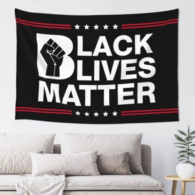 Abipuir Tapestry Wall Art Black Lives Matter Blm Tapestry Things For Boys Room Indie Room Decor (Size : 75X100CM)