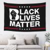 Abipuir Tapestry Wall Art Black Lives Matter Blm Tapestry Things For Boys Room Indie Room Decor (Size : 75X100CM) view 1