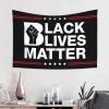 Abipuir Tapestry Wall Art Black Lives Matter Blm Tapestry Things For Boys Room Indie Room Decor (Size : 75X100CM) view 2