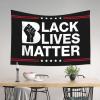 Abipuir Tapestry Wall Art Black Lives Matter Blm Tapestry Things For Boys Room Indie Room Decor (Size : 75X100CM) view 3