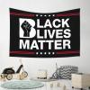 Abipuir Tapestry Wall Art Black Lives Matter Blm Tapestry Things For Boys Room Indie Room Decor (Size : 75X100CM) view 4