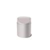NTIYOU Garbage Cans Garbage Cans, Desktop Trash Can with Lid Plastic Mini Waste Paper Basket Swing Lid Clamshell Type Dressing Table Etc Basket view 1
