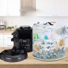 Tutolipy Floral Print Pressure Cooker Dust Cover Compatible with 8 Quart, Durable Dust Cover with Pocket view 3