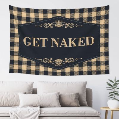 Abipuir Outdoor Bar Accessories Decor Get Naked Tapestry Stuff For Boys Room Tapestry Funny (Size : 92X150CM)