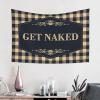 Abipuir Outdoor Bar Accessories Decor Get Naked Tapestry Stuff For Boys Room Tapestry Funny (Size : 92X150CM) view 2
