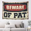 Bedroom Door Decor Beware Of Pat Tapestry Wall Hanging Decor Asthetic Room Decore (Size : 75X100CM) view 1