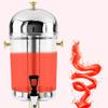 Beer Dispenser for Home Beverage Dispenser Stainless Steel Juice Machine Tea Beverage Dispenser Bucket Of Cold Drinks Machines Leak-proof Faucet Handle Design Juice Ding (Color : B) view 4
